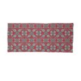 thumbnail image 2 of Red Mandala Neck Gaiter, Paisley Doodle, Unisex, Scarlet White Black, by Ambesonne, 2 of 3