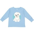 thumbnail image 3 of Inktastic Maltese Puppy Dog Boys or Girls Long Sleeve Toddler T-Shirt, 3 of 5