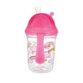 thumbnail image 4 of Nuby FlipNSip Silicone Straw Cup with Handles, Pink, 4 of 7