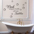 thumbnail image 3 of Ramiter Wash Bubbles Removable Art Mural Home Room Decor Wall Stickers, 3 of 4