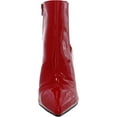 thumbnail image 3 of INC Womens Red Comfort Goring Katalina Pointed Toe Stiletto Zip-Up Booties 5.5 M, 3 of 3