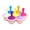 Pink, variant on mdesiwst Ice Pop Mold with Lid Food Grade Plastic Penguin Shape Ice Tray Efficient Ice Maker Easy Release Freezer Safe Kitchen Bar Drink Accessories