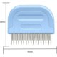 thumbnail image 2 of Peine antipulgas para perros y gatos, dientes densos con puntas redondeadas delicadas, para mascotas de pelo corto y mediano, cepillo para herramientas de limpieza de mascotas (aguja larga y corta Com, 2 of 5
