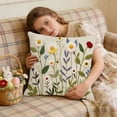 thumbnail image 4 of Pillowcase For Bedroom Bedding And Sofa Decoration 45 cm x 45 cm Polyester Beige, 4 of 6