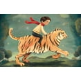thumbnail image 3 of New York Puzzle Company Dream Tiger Mini 20 Piece Mini Puzzle, 3 of 3