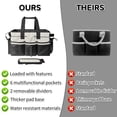 thumbnail image 2 of Large Cleaning Caddy Bag,Wearable Cleaning Caddy Supplies Organizer with Handle & Shoulder Straps for Cleaners, Housekeeper, car caddy organizer, 2 of 7