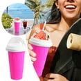 thumbnail image 2 of SDOTXA Slushy Cup 250ml  Double Layer  Reusable DIY Ice Maker for Homemade Summer Drinks, 2 of 6