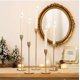 thumbnail image 5 of Juego de 6 Candelabros para Velas de Metal, Portavelas para Velas Cilíndricas de 3/4 Pulgada, Porta Velas Decorativos para Mesa, Adecuados para Bodas, Propuestas, Festivales, Fiestas., 5 of 7