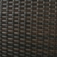 thumbnail image 3 of Kessa Outdoor 5 Piece Wicker Dining Set with Foldable Table and Stacking Chairs, Multibrown, 3 of 12