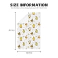 thumbnail image 2 of Disketp Gnome With Sunflower Waffle Weave Kitchen Dish Cloth,Super Absorbent Kitchen Dish Towels 16*26 Inches for Dish Rags Washing Dishes, Drying Dishes, 2 of 7