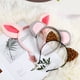thumbnail image 3 of Diadema con orejas de animal, 3 unidades, diseño de ratón, leopardo, aro para el pelo, accesorios para disfraces de animales., 3 of 6