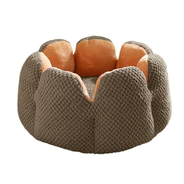 lionlar Tapis de Lit pour Animaux de Compagnie Coussin Matelas Confortable pour Chats Gris Kitty