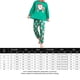 thumbnail image 2 of Pijamas Navideñas Pantalones largos Traje familiar Traje informal con estampado de Papá Noel para uso diario Ygjytge Verde*papá T M para Unisex, 2 of 9