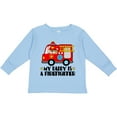thumbnail image 3 of Inktastic Fireman Daddy is a Firefighter Boys or Girls Long Sleeve Toddler T-Shirt, 3 of 5