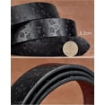 thumbnail image 2 of Belt women's real soft leather belt women's wide retro fashion Korean version versatile decorative jeans belt tide, 2 of 5