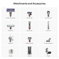 thumbnail image 7 of Dyson V11 Extra Cordless Vacuum Cleaner | Iron | New, 7 of 7