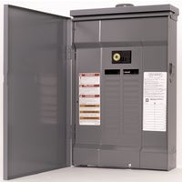 1PC Square D QO 100A Outdoor Main Breaker Plug-on Neutral Load Center