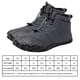 thumbnail image 4 of Zapatos Cálidos Algodón Zapatos Senderismo Al Aire Libre Impermeables Felpa A Prueba Viento (40 Gris), 4 of 9