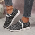 thumbnail image 2 of Willtoo Canvas Shoes for Women Lace‑Up Canvas Casual Loafers, Textured Lightweight Walking Shoes, Slip‑On Adjustable Toggle Laces Low‑Top Fashion Footwear, 2 of 6