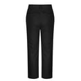thumbnail image 5 of Muscularfit Y2k Pants Men Business Black Golf Trousers Straight-Leg Full High Waisted Slim Chinos Streetwear,M, 5 of 6