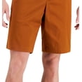 thumbnail image 3 of Alfani Mens Flat Front Solid Casual Shorts, 3 of 3