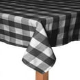 thumbnail image 4 of Lintex Linens Farm Check 100 Cotton Table Cloth Grey 52x70 Rectangle, 4 of 4