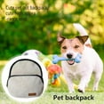 thumbnail image 3 of vnanda Pet Training Bag Dog Harness Backpack with Zipper Closure Adjustable Quick Release Lightweight Pet Backpack for Outdoor Walking Small Size Puppy Self, 3 of 8
