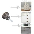 thumbnail image 2 of 25Pcs Door Drawer Knobs 30mm Antique Kitchen Cabinet Cupboard Handles, 2 of 5