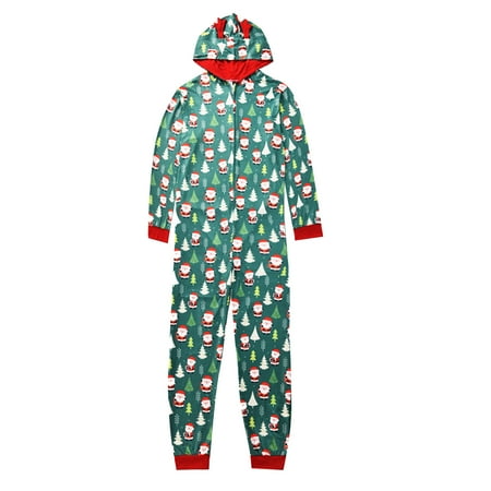 

Ydkzymd Christmas Family Pajamas Long Sleeve Matching Pajamas Sets Santa Claus Printed Xmas Pjs Sleepwear