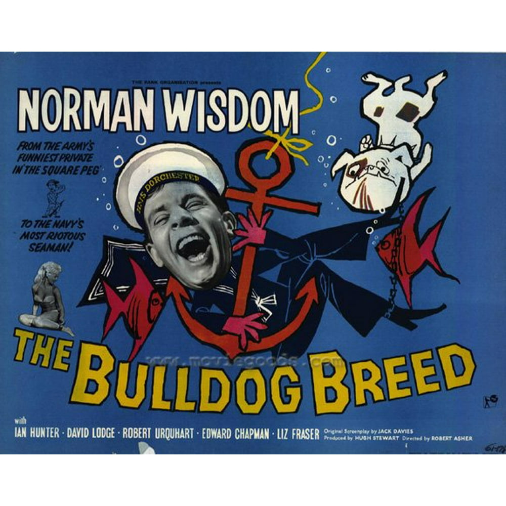 The Bulldog Breed movie POSTER (Half Sheet Style A) (22" x 28") (1961)