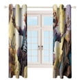 thumbnail image 3 of Anime Castle Modern Window for Living Room Curtains for Child Bedroom Kitchen Decor Blinds Drapes, 3 of 7