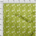 thumbnail image 2 of oneOone Cotton Silk Green Fabric Merry Christmas Sewing Fabric By The Yard Printed Diy Clothing Sewing Supplies 42 Inch Wide, 2 of 4