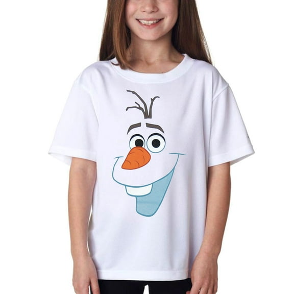 Frozen Olaf Smiley Face Youth T-Shirt
