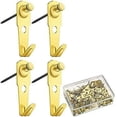 thumbnail image 1 of 50 piezas de perchas de 30 libras con clavos para colgar marcos de fotos, ganchos para colgar cuadros, clavos para colgar relojes, 1 of 5