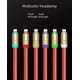 thumbnail image 2 of Adecuado para bricolaje hecho a mano para Apple Huawei OPPOTypeC cable de datos CarPlay de coche luminoso RGB con cable redondo de silicona, 2 of 4