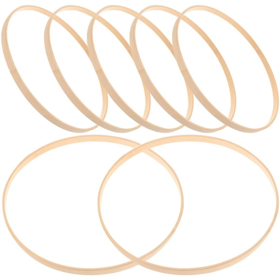 OFFIGAM Embroidery Craft Hoop Frame Cross Stitch Hoop Plastic 10Pcs