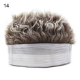 thumbnail image 2 of Fashion Wig Hat Curved Brim Easy to Wear Comfortable Male Fake Hair Cap for Going Out, 2 of 8