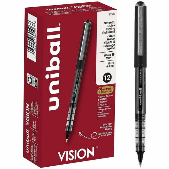 uni-ball Vision Rollerball Pens