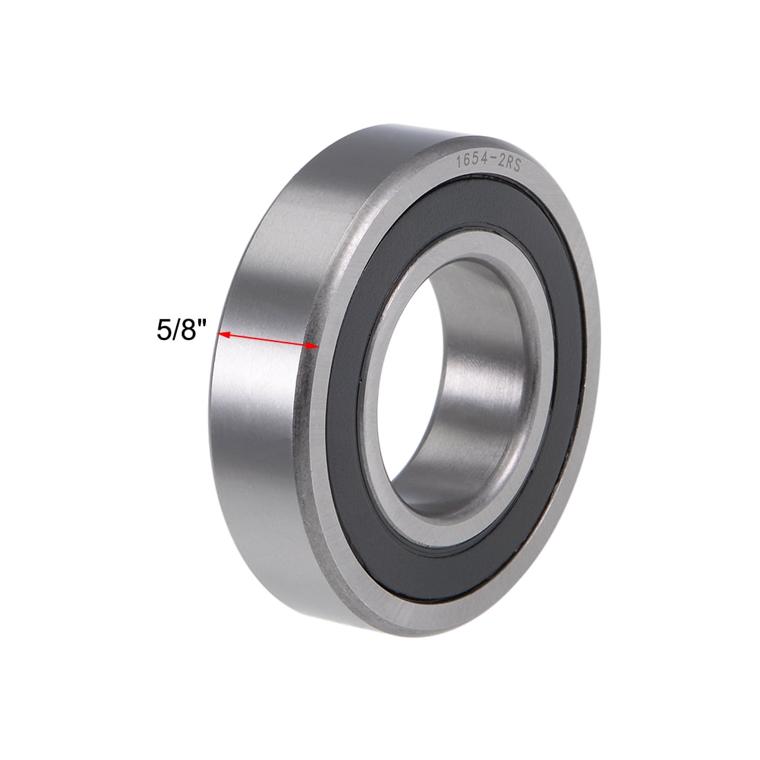 Unique Bargains 1654-2RS Deep Groove Double Sealed Ball Bearings Z2 1.25" x 2.5"
