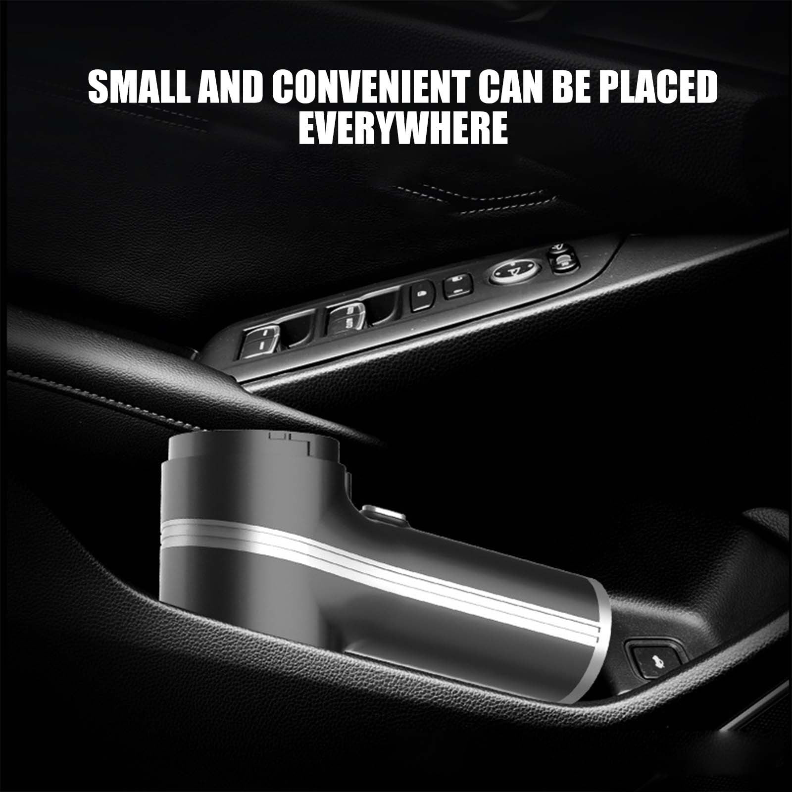 Byujiro Car Vacuum Cleaner 9000pa Handheld Vacum Cleaner with Clear Cup Rechargeable Car Detailing Vacuum Portable Wet Dry Vacuum Cleaner with Lighting