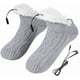 thumbnail image 2 of Calcetines Calefactables Usb para Hombre y Mujer | Calentadores de Pies para Interiores con Suela Usb de Calentamiento Rápido | Forro Polar Acrílico Suave y Térmico | Tallas (Ee. Uu.): Hombre 6-9, Mu, 2 of 3