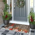 thumbnail image 2 of Hello Winter Door Mat Outdoor Front for Door,Gnome Snowflakes Let it Snow Holiday Welcome Doormat,Christmas Xmas Floor Rug for Porch Entrance Farmhouse Decor 30" x 17", 2 of 6