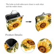 thumbnail image 3 of seamless printing Durable Microfiber Coin Purse with Zinc Alloy Jaws - Stylish and Compact 4.3x4.7 in Wallet for Men - Secure Storage for Coins and Small Essentials - Sleek Design - Great Gift Idea, 3 of 7