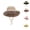 Khaki, variant on Children Solid Color Sun Protection Bucket Hat - Face Covering UV Resistant Material, Lightweight Breathable Fisherman Caps For Spring Summer Outdoor Activities & Daily Travel Gear