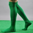 thumbnail image 2 of Arvbitana Men’s Football Long Socks Over Knee Soft Warm Solid Team Soccer Training High Socks, 2 of 3