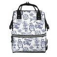 thumbnail image 1 of Fotbe World Travel2 Mochila Maternidad - Lona de Sarga Impermeable, Mochila de Pañales de Gran Capacidad con Múltiples Bolsillos y Correas Ajustables, 1 of 6