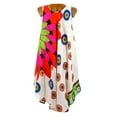 thumbnail image 2 of Ruimatai Women's Plus Size Ethnic Print Dress Sleeveless Tank Casual Summer Beach Party Flowy Lightweight Crew Neck Boho Maxi Dress, 2 of 5