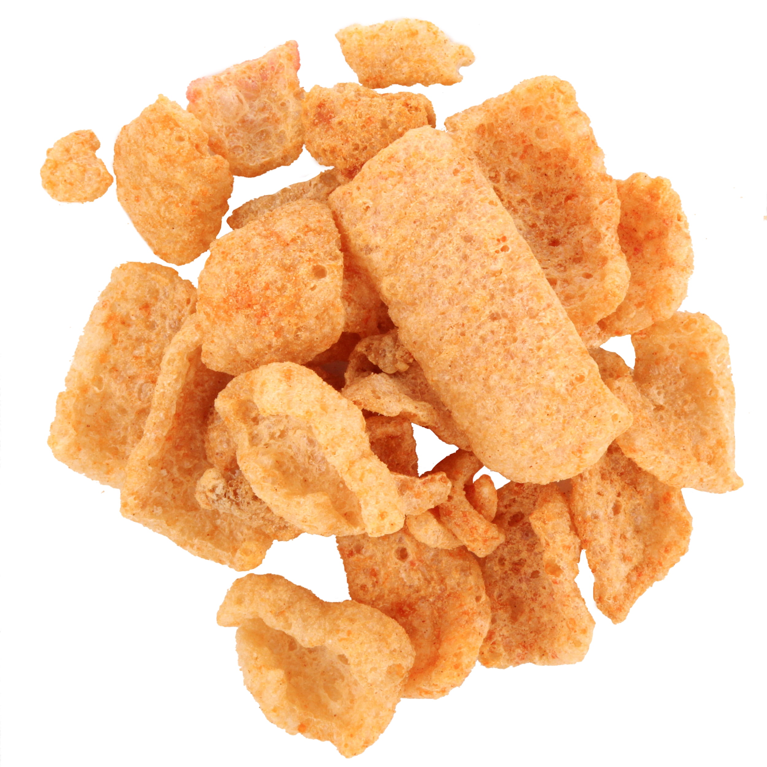 Mac's Chicharrones BBQ Flavored Fried Pork Rinds, Pork Skins, 12.25 oz Bag