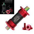 thumbnail image 4 of de pedalier de BB cuadrado - 68 mm 103/107/110/113/119 mm Accesorio eje cuadrado - 110mm rojo 110 mm rojo DYNWAVEMX Soporte inferior de bicicleta, 4 of 8