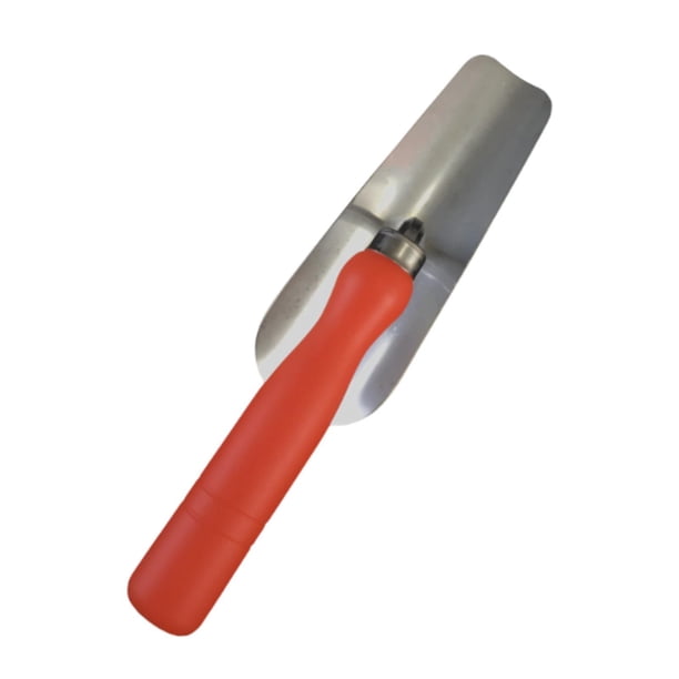 Paleta de esquina para paneles de yeso, paleta de acabado de hormigón para enlucido de cemento de estuco Acero inoxidable rojo